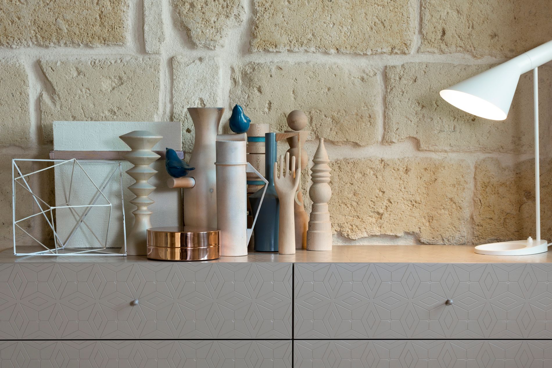 Деревянный комод Barba design плитка ARCH-00034247 - Вид №2