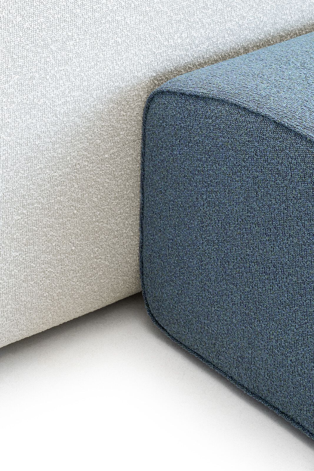 Прямоугольная ткань пуфик для контракта Leyform Noà ARCH-00080265 - Вид №1