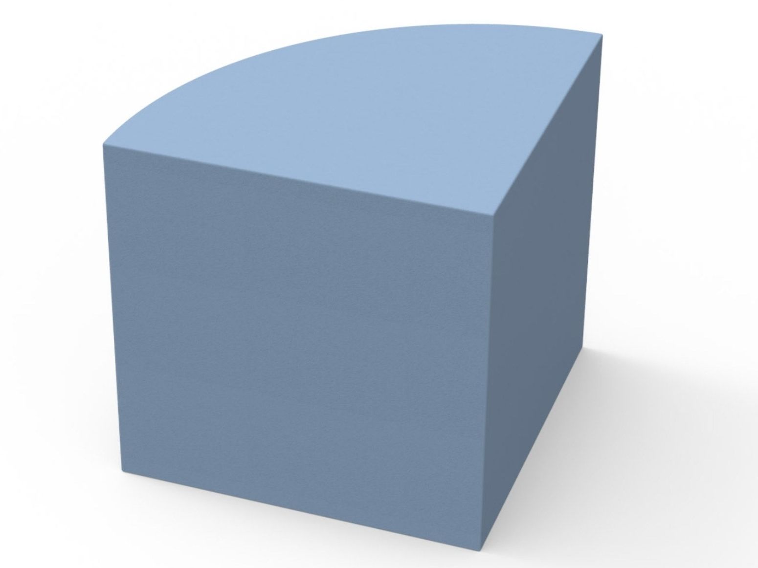 Модульный пуф из пены QM Quinze & Milan Форма ARCH-00103468 - Вид №1