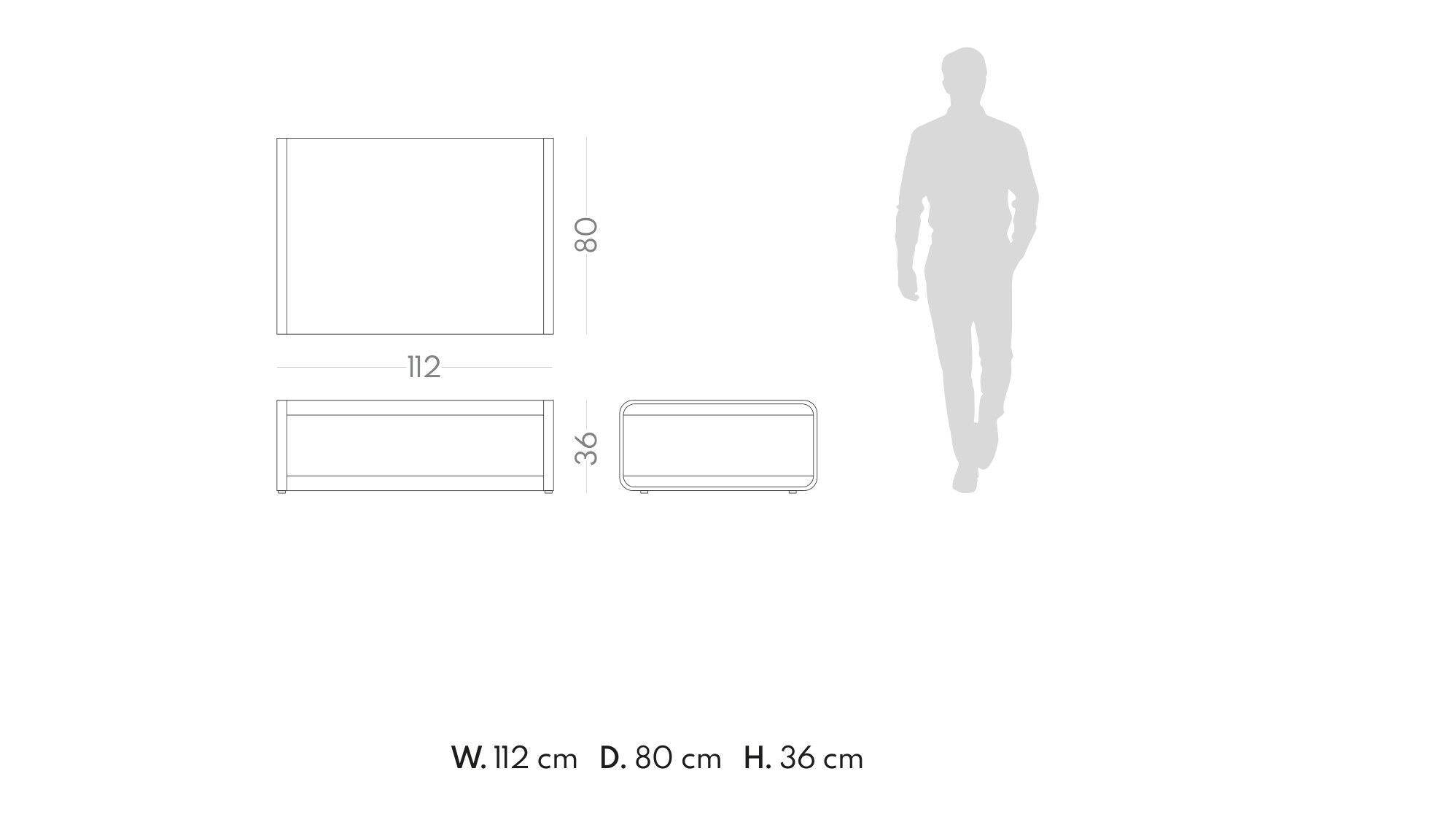 Деревянный прямоугольный журнальный столик с журнальной стойкой PRADDY Metro ARCH-00086270 - Вид №3