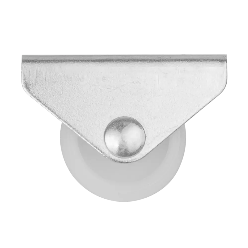 Колесо мебельное неповоротное без тормоза 25 мм до 20 кг цвет белый Santreyd STLM-2072422 - Вид №1