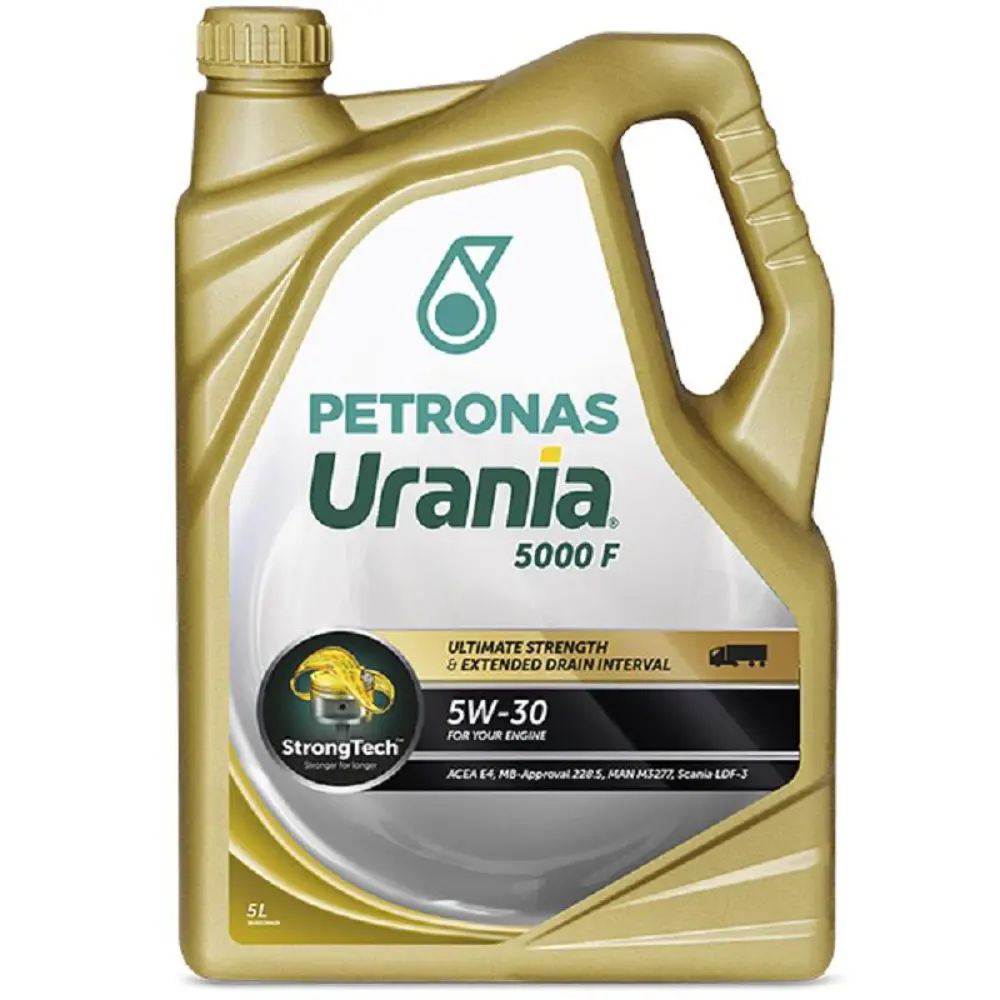 Масло Petronas Urania 5000 F синтетическое 5W-30 CF 5л