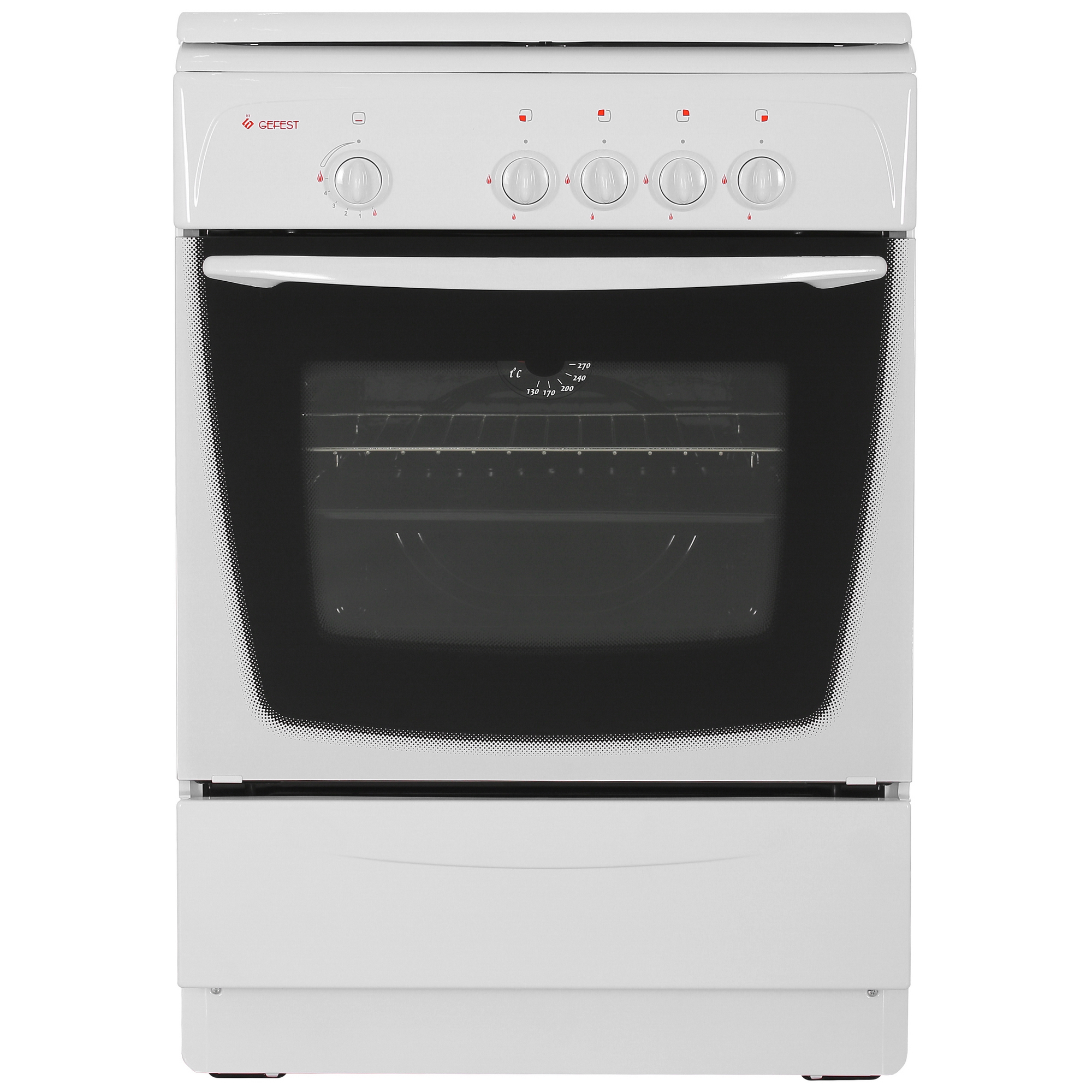 9915193 Газовая плита Gefest ПГ 1200-С7 К38 белый STDN-0133471