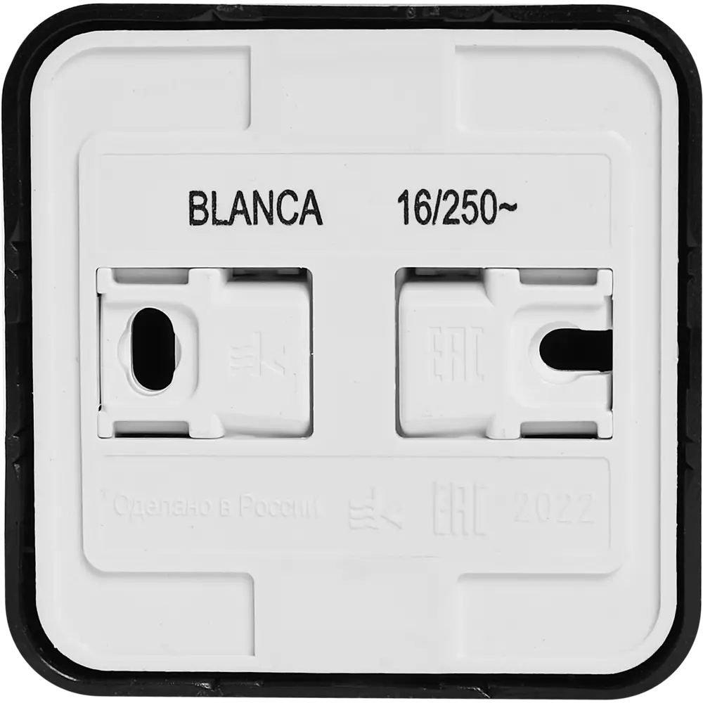 Розетка накладная Schneider Electric Blanca с заземлением цвет антрацит SYSTEME ELECTRIC STLM-2133313 - Вид №3