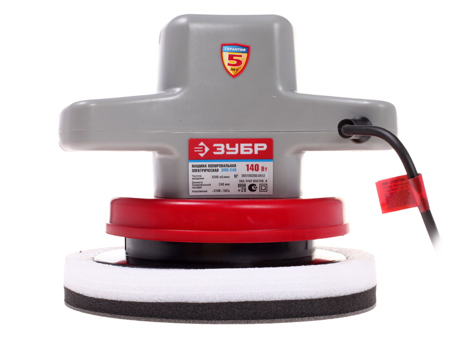 Полировальная машина Зубр ЗПМ-240 6613119 STDN-0030329 - Вид №1