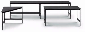 arflex Низкий стол из крашеного металла Capilano