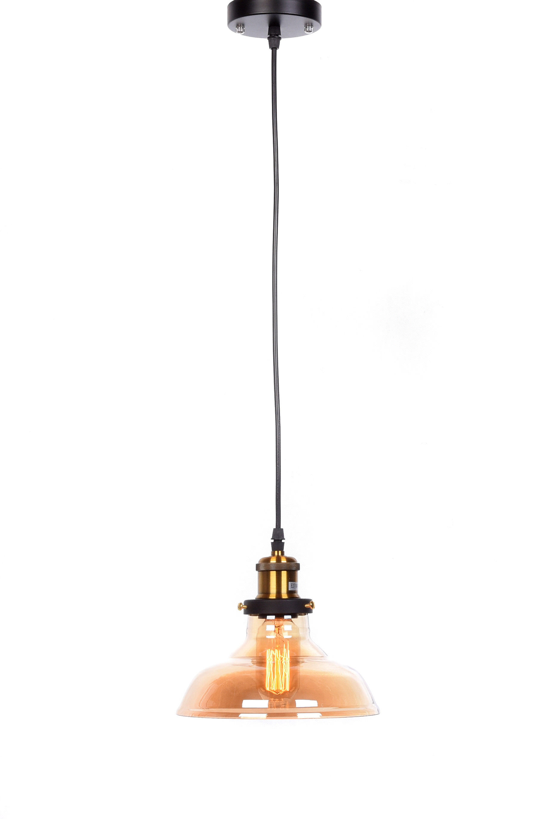 90477610 Светильник подвесной Gabi LDP 6804 TEA 1 лампа 3 м² цвет желтый STLM-0243401 LUMINA DECO