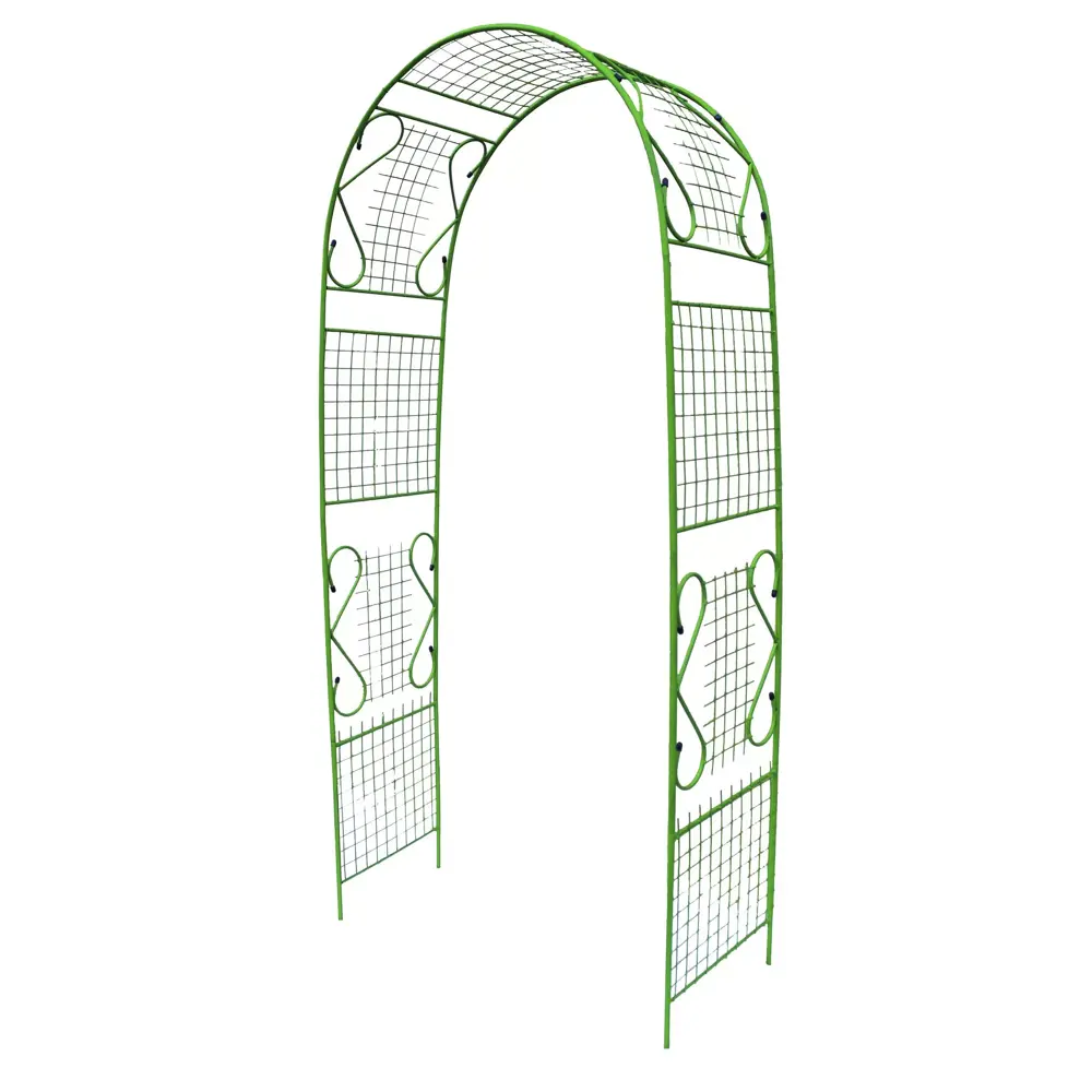 Арка Клевер с ооо З-01 садовая разборная комбинированная светло-зеленая