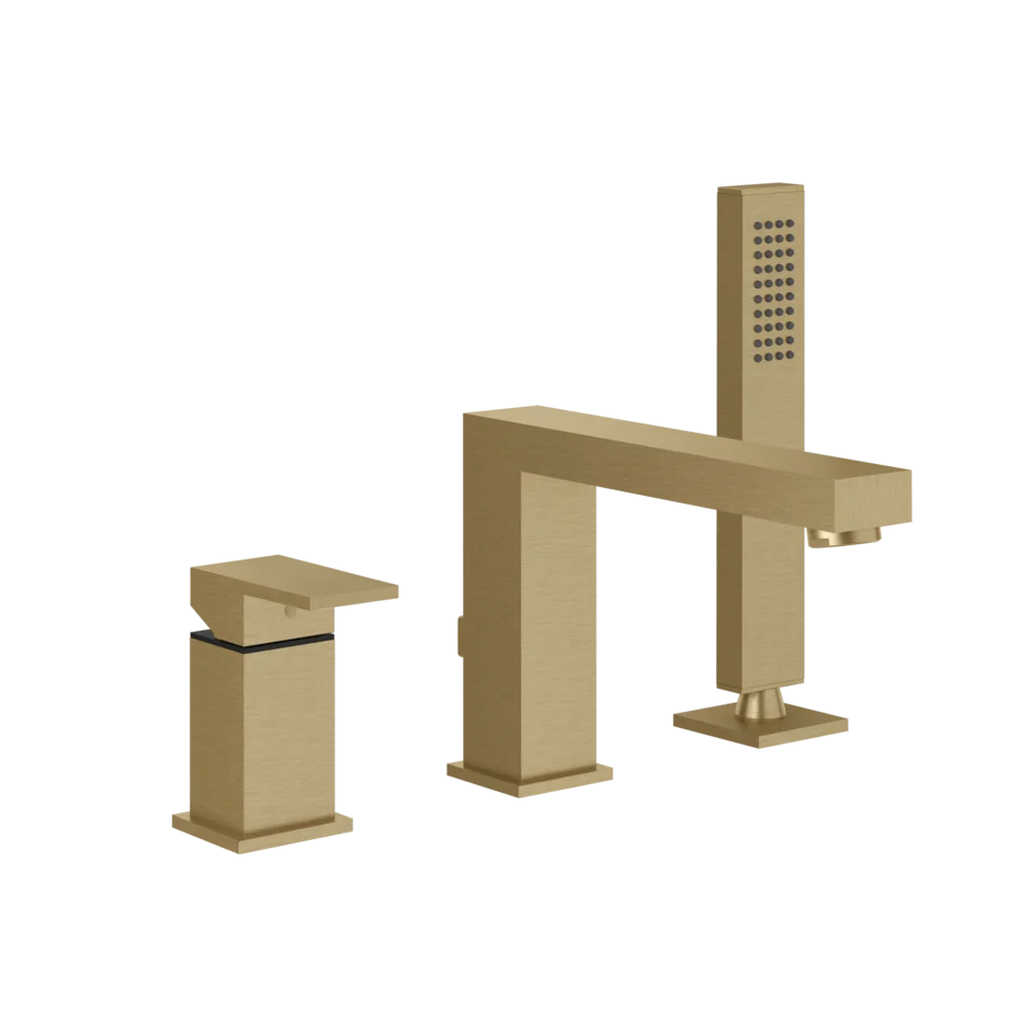 Смеситель для ванны 20037 726 Gessi Rettangolo ТЕПЛАЯ БРОНЗА BR. PVD 20037726