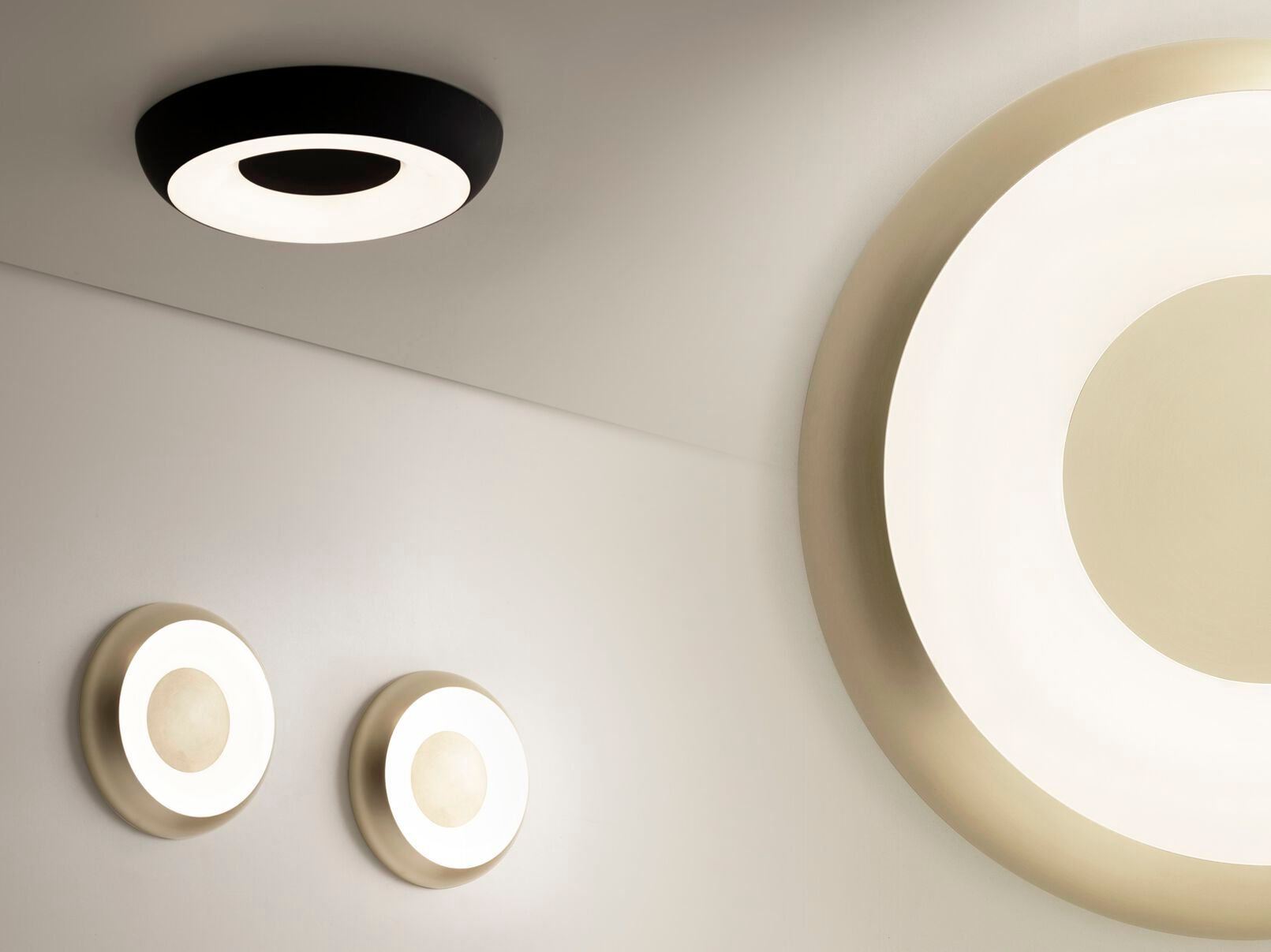 Настенный светильник / потолочный светильник с порошковым покрытием Panzeri Superbold ARCH-00106734 - Вид №3