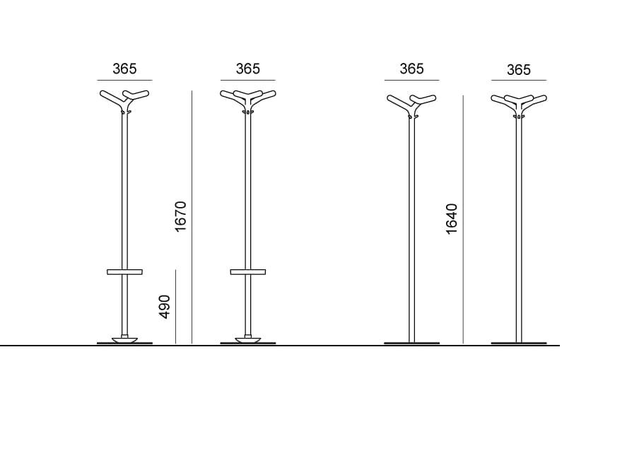 Напольная вешалка Diemmebi Корнетто ARCH-00135211 - Вид №3