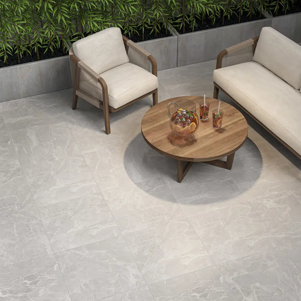 Керамогранит Kerama Marazzi Лоди 60×60 см матовый светло-серый 89340441 STLM-0946456