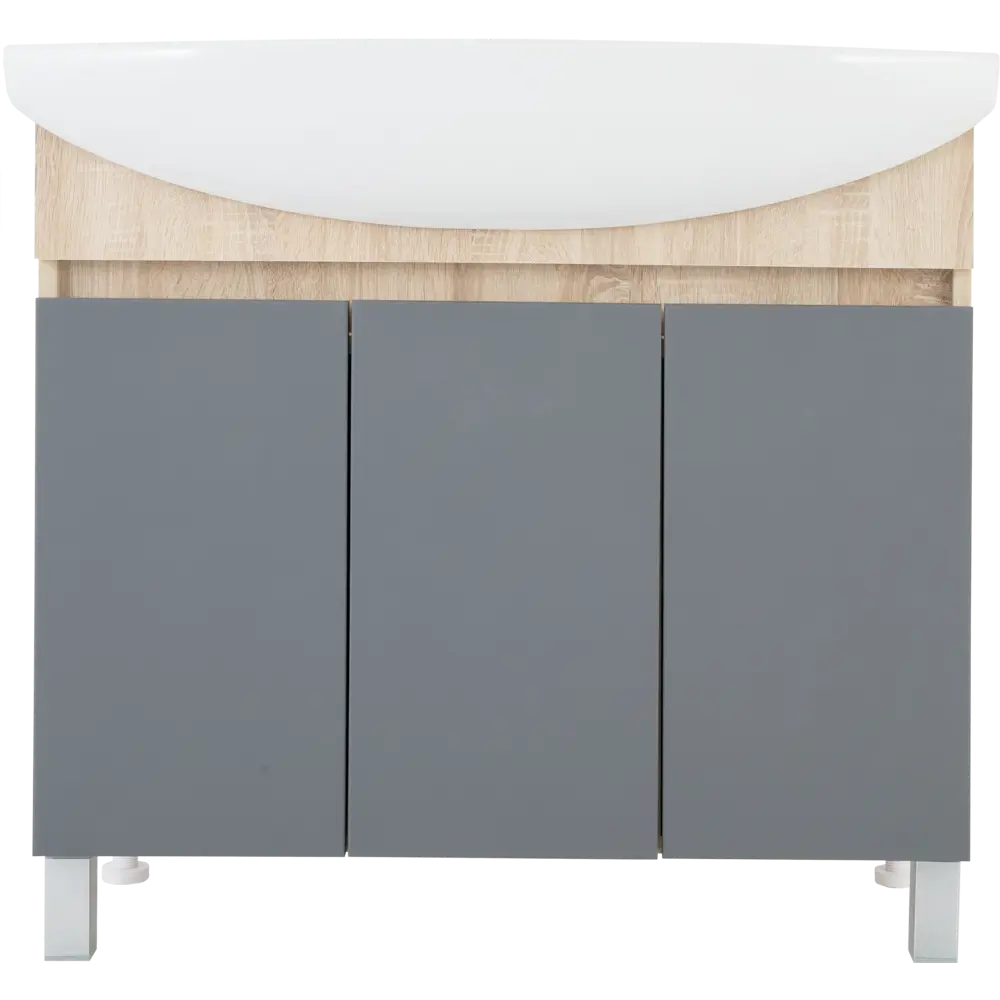 Тумба Santreyd Solo Elegance для ванной с тремя секциями 89123915 Соло STLM-0078640