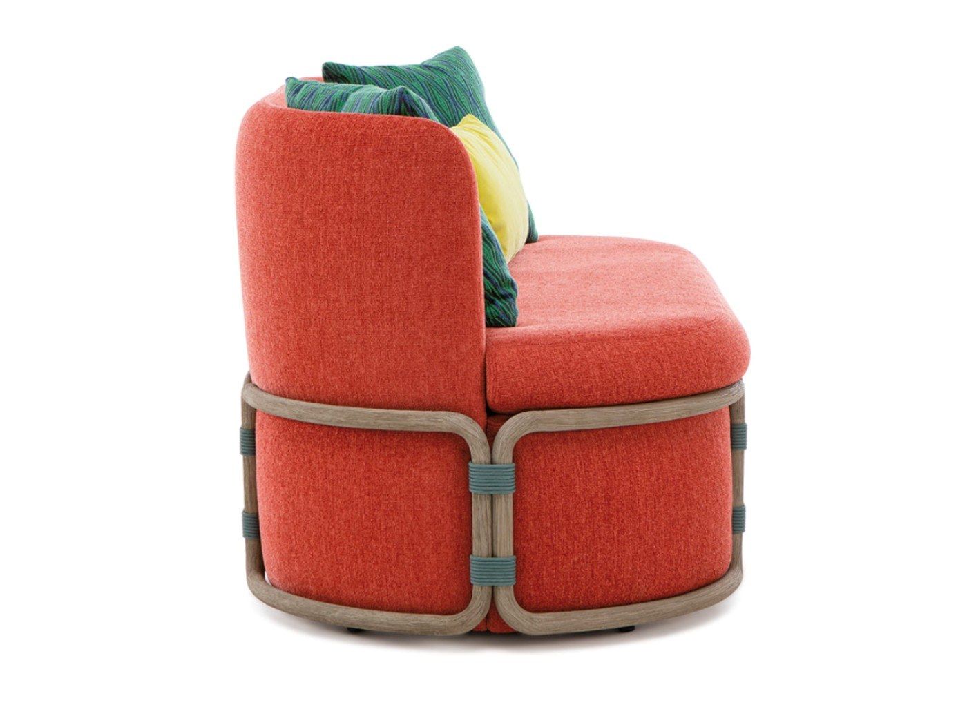 2-местный тканевый диван Ethimo Rotin ARCH-00106757 - Вид №13