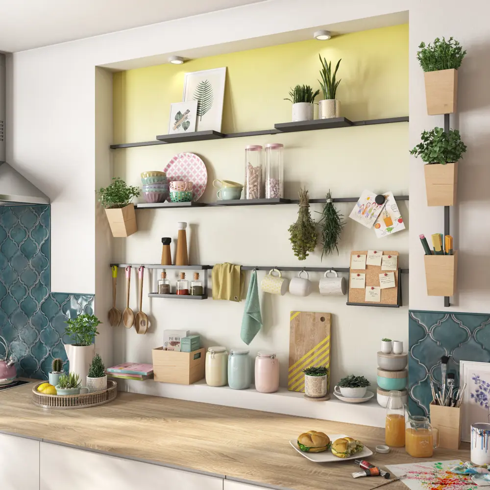 80135888 Рейлинг Delinia ID 90 см сталь цвет чёрный STLM-0013787  - Вид №7