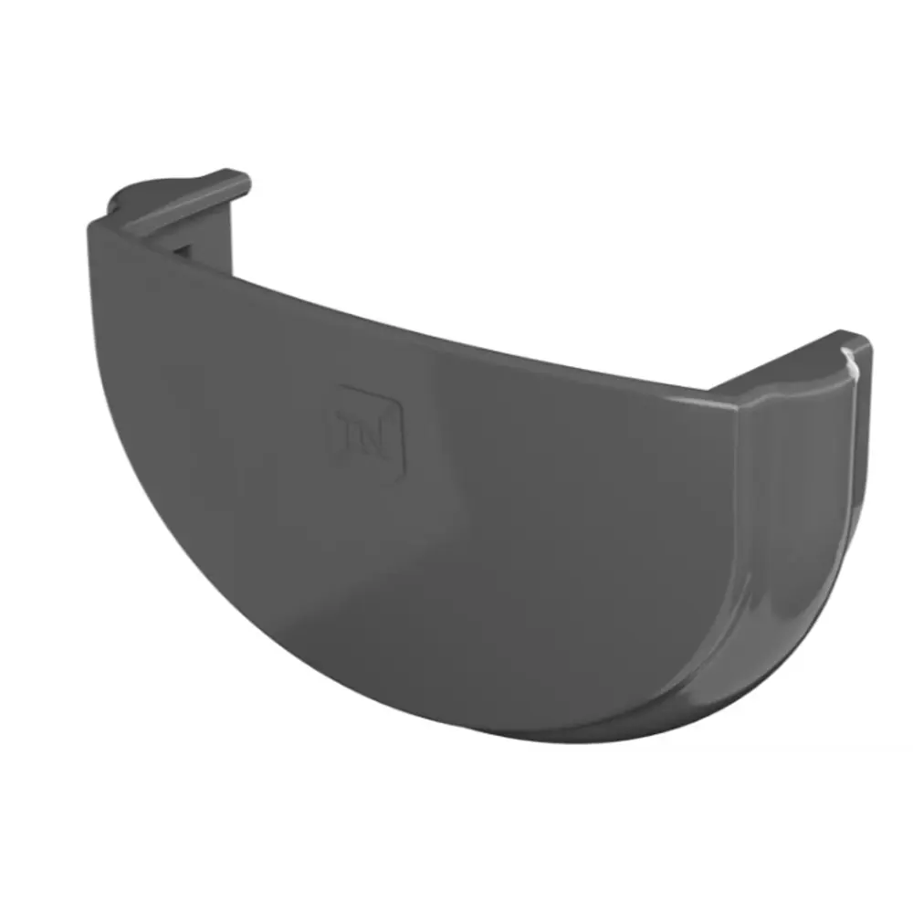 Заглушка желоба ПВХ Технониколь Оптима 29 мм 120 мм цвет серый STLM-2094568