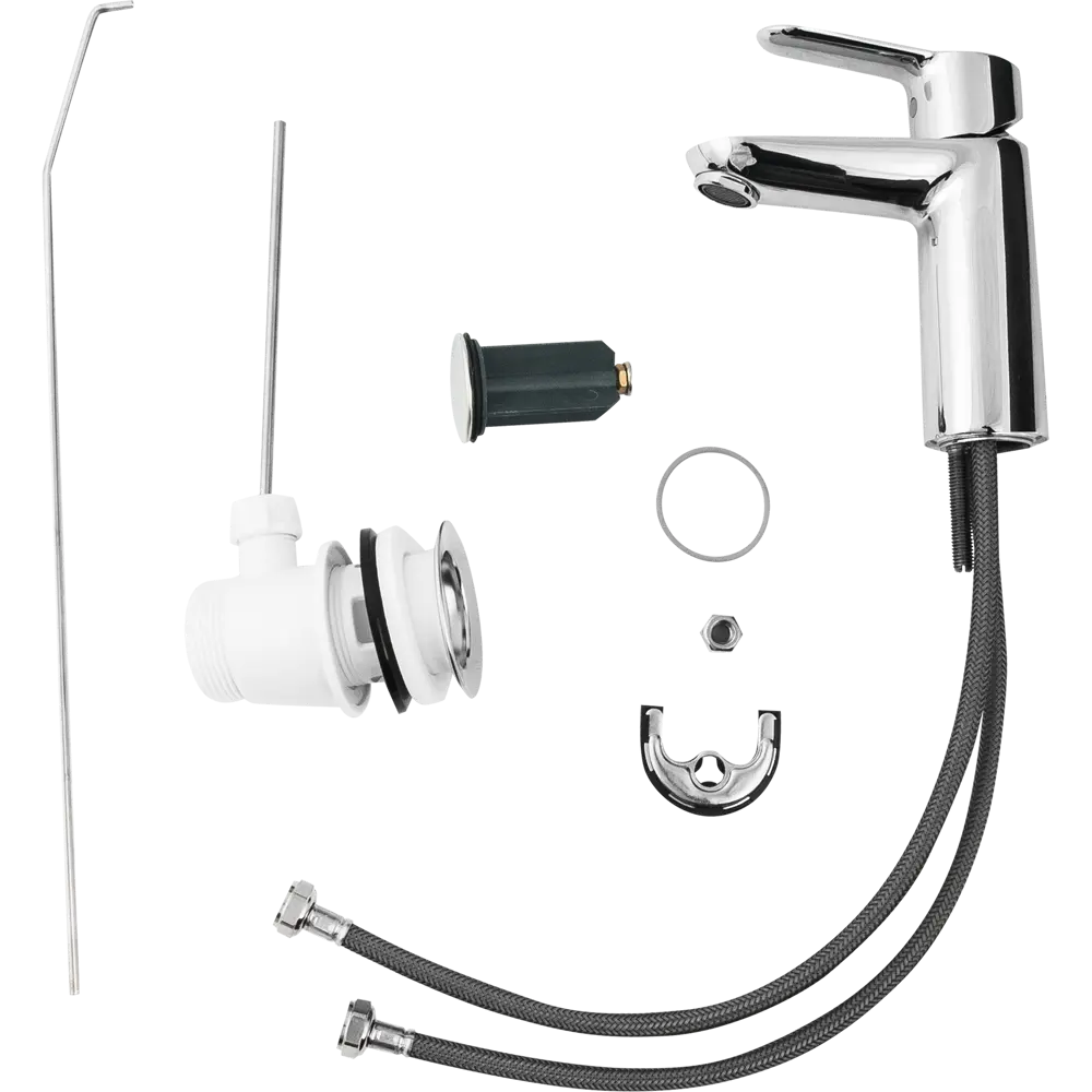 Смеситель для раковины Grohe Startclova S однорычажный цвет хром STLM-2184612 - Вид №3