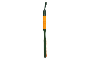16430981 Щетка для снега Li-Sa cо скребком, поролоновая ручка, оранжево-зеленая 64 см LS208 39902 Nova Bright