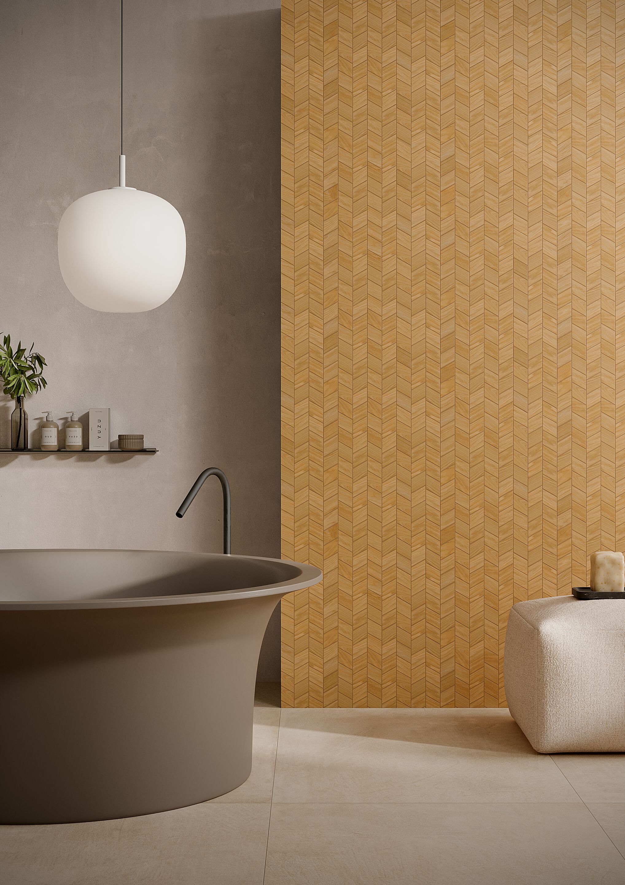 Пол из глазурованной керамогранита под дерево Ceramica Rondine DREAM ARCH-00032803 - Вид №2