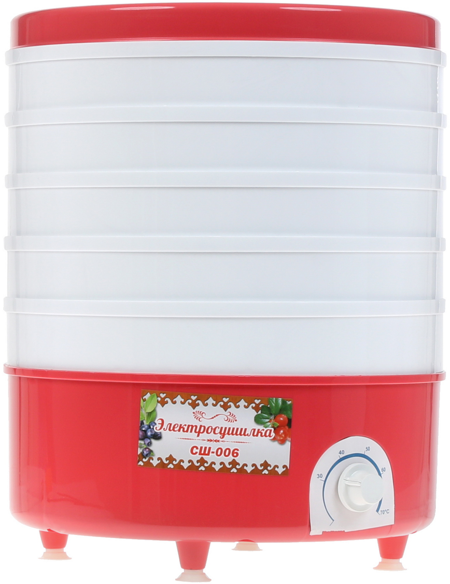 1123105 Сушилка для овощей и фруктов Чудесница СШ-006 белый STDN-0049227