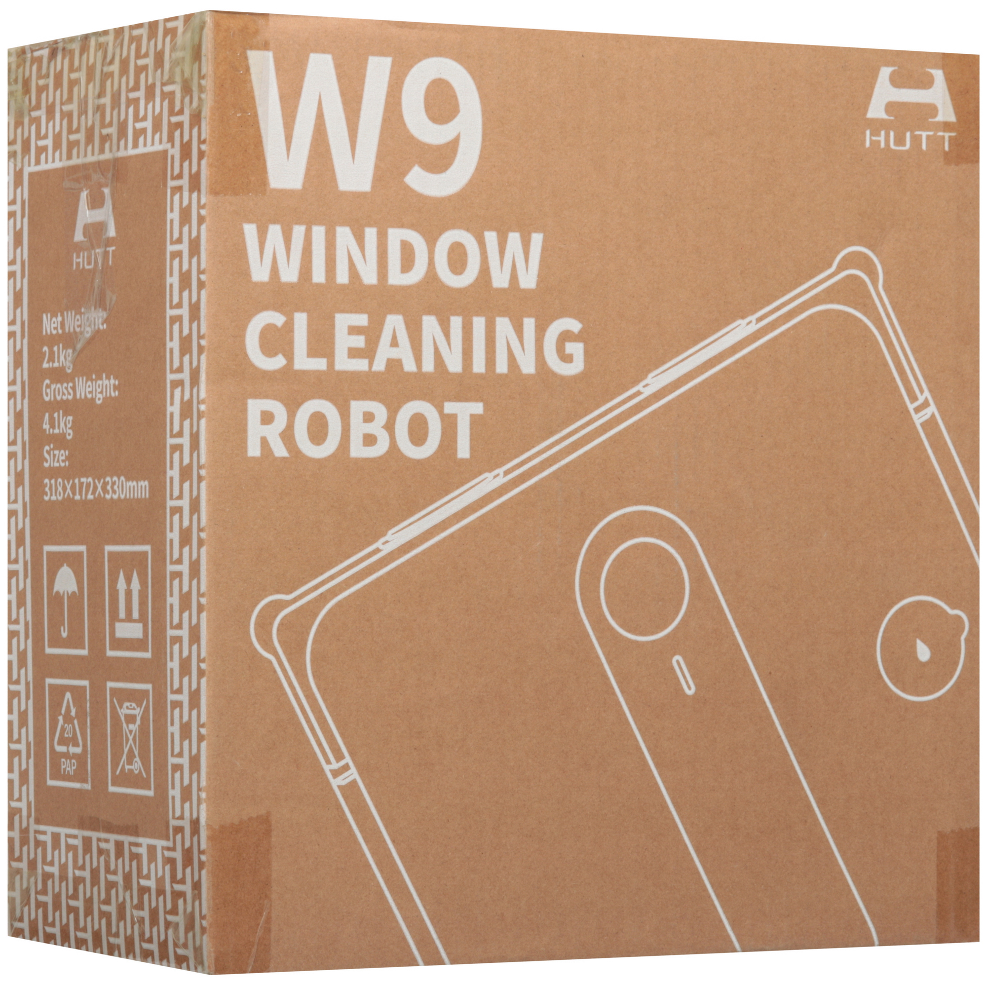 5447350 Робот-мойщик окон Hutt W9 белый STDN-0018954 - Вид №10