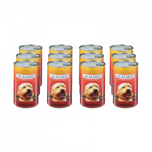 ПР0035372*12 Корм для собак Дог Гарант сочные кусочки в соусе Говядина конс. 1230г (упаковка - 12 шт) Dr. ALDER`s