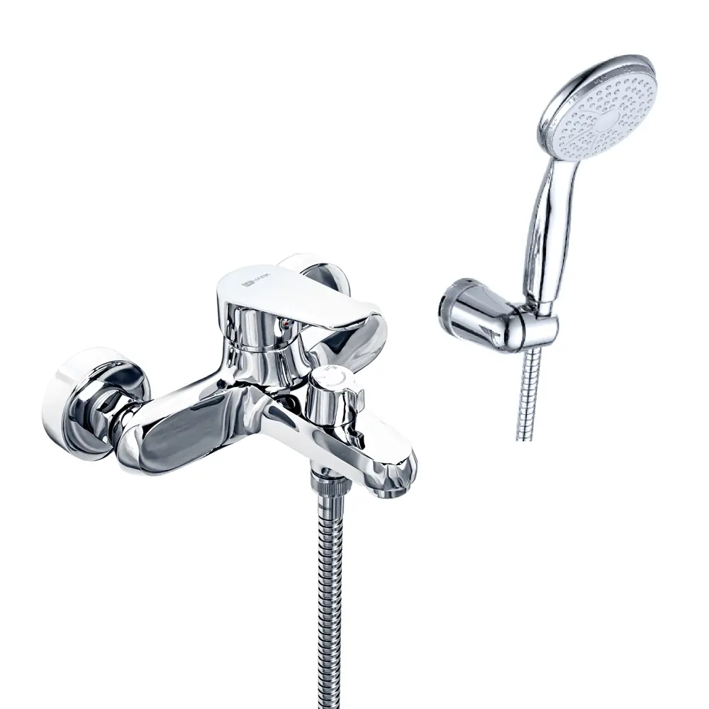 Смеситель для ванны Lemark Point LR0314C однорычажный с лейкой и шлангом цвет хром STLM-2209539