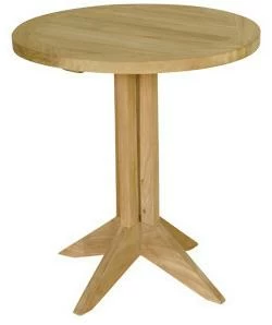 Il Giardino di Legno Круглый деревянный столик для сада Macao 703+833