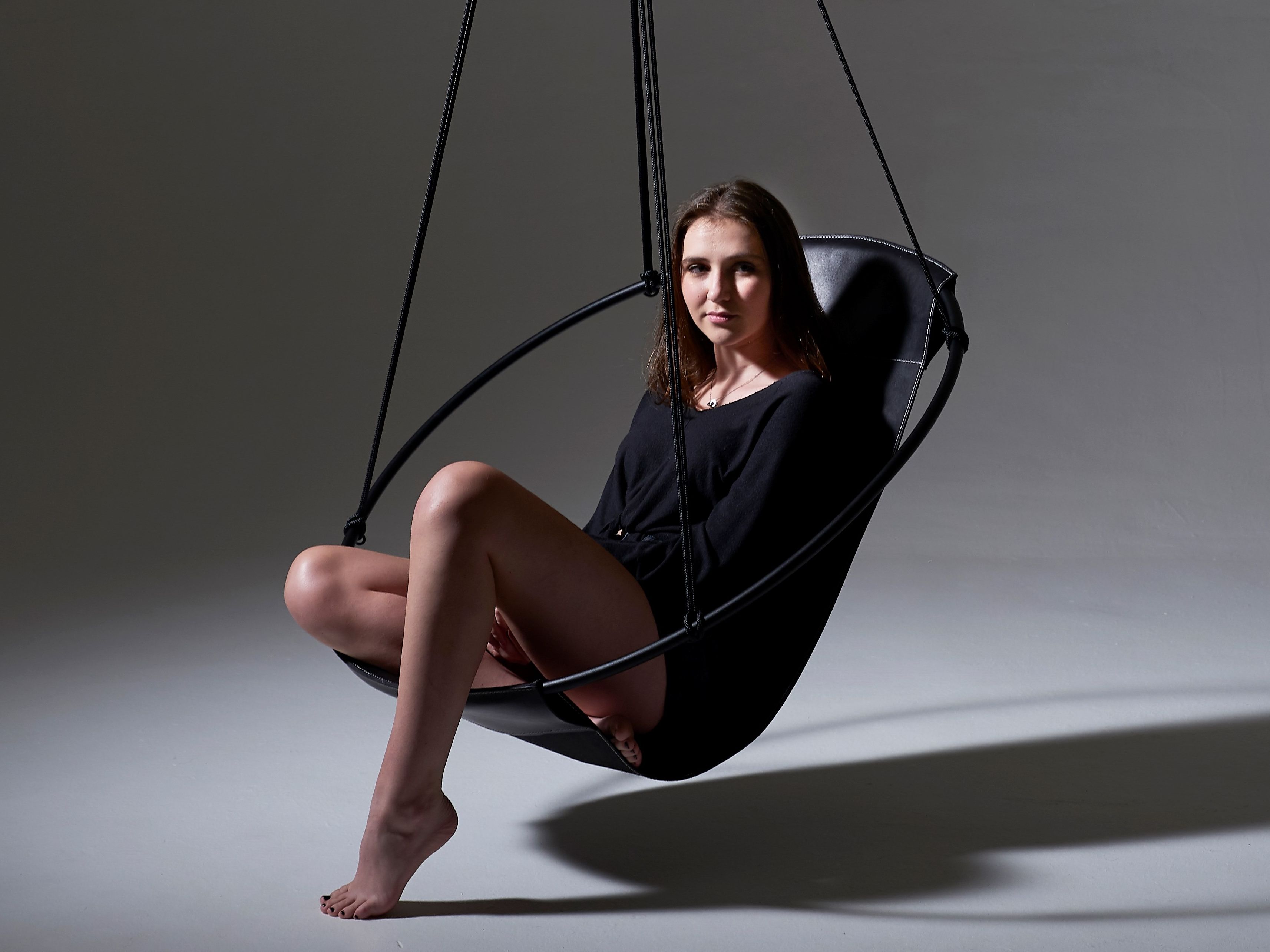 Кожаное подвесное кресло Studio Stirling ARCH-00146804 - Вид №4