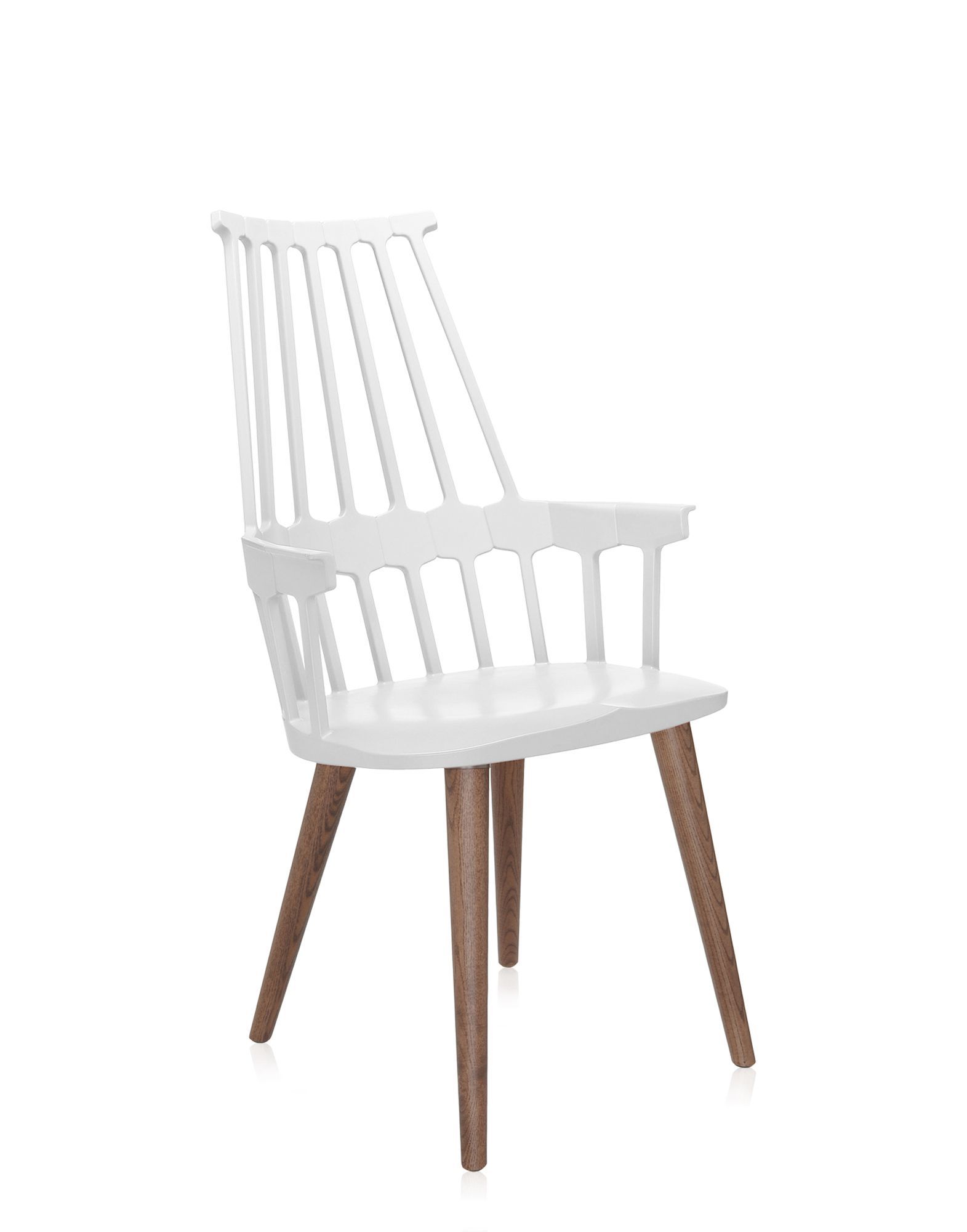 Стул из инженерного пластика с подлокотниками Kartell COMBACK ARCH-00047836 - Вид №32