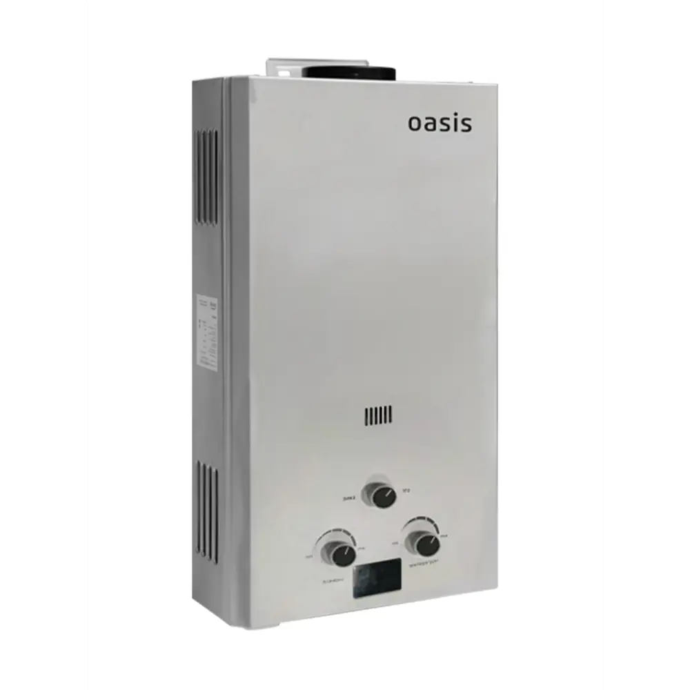 Колонка газовая Oasis 12 л/мин цвет стали STLM-2151798