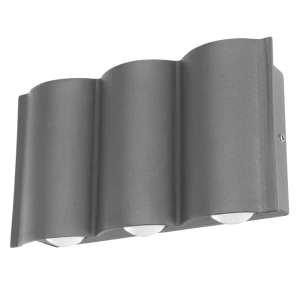 Светильник настенный уличный светодиодный влагозащищенный Duwi Nuovo 24370 0 IP65 теплый белый свет, цвет серый