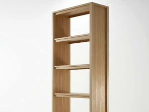 KARPENTER Отдельностоящий деревянный книжный шкаф Solid
