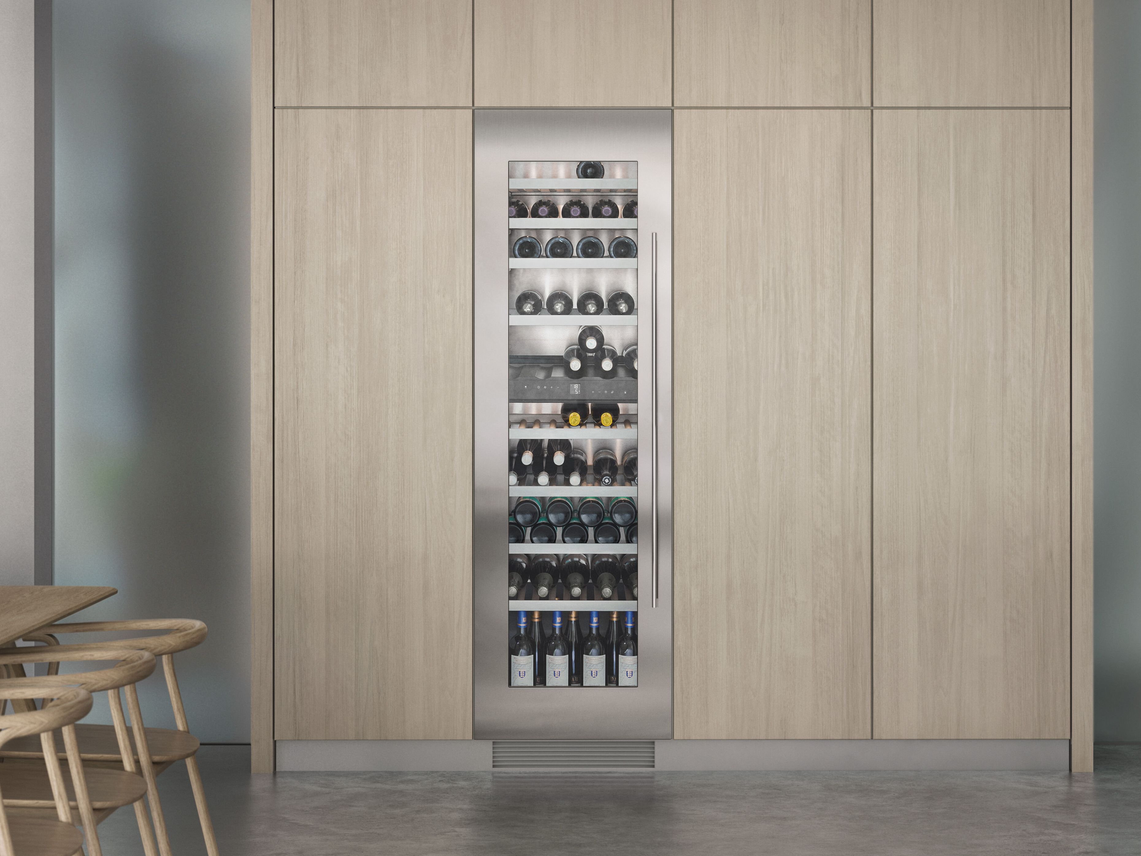 Встроенный холодильник с стеклянной дверью GAGGENAU серия 200 ARCH-00135188