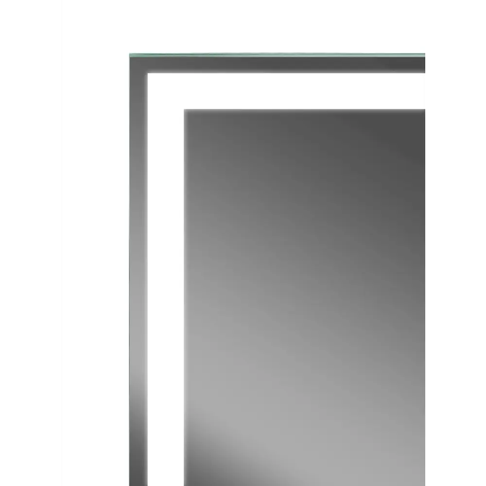 Шкаф зеркальный подвесной Montero Black LED с подсветкой 100x80 см цвет черный Santreyd STLM-2102448 - Вид №3