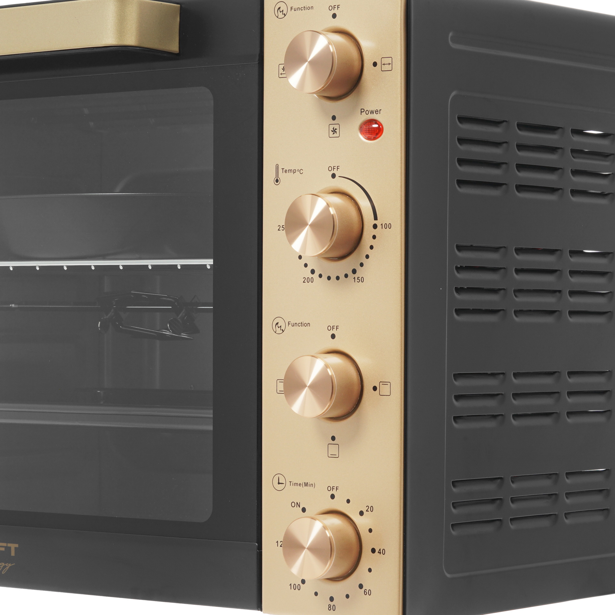 8199698 Мини-печь Kraft Technology TCH-MO 6011 RKGL черный STDN-0057836 - Вид №3