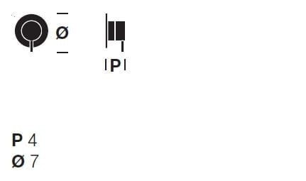 2-ходовой переключатель из нержавеющей стали Rexa MAE ARCH-00066236 - Вид №2