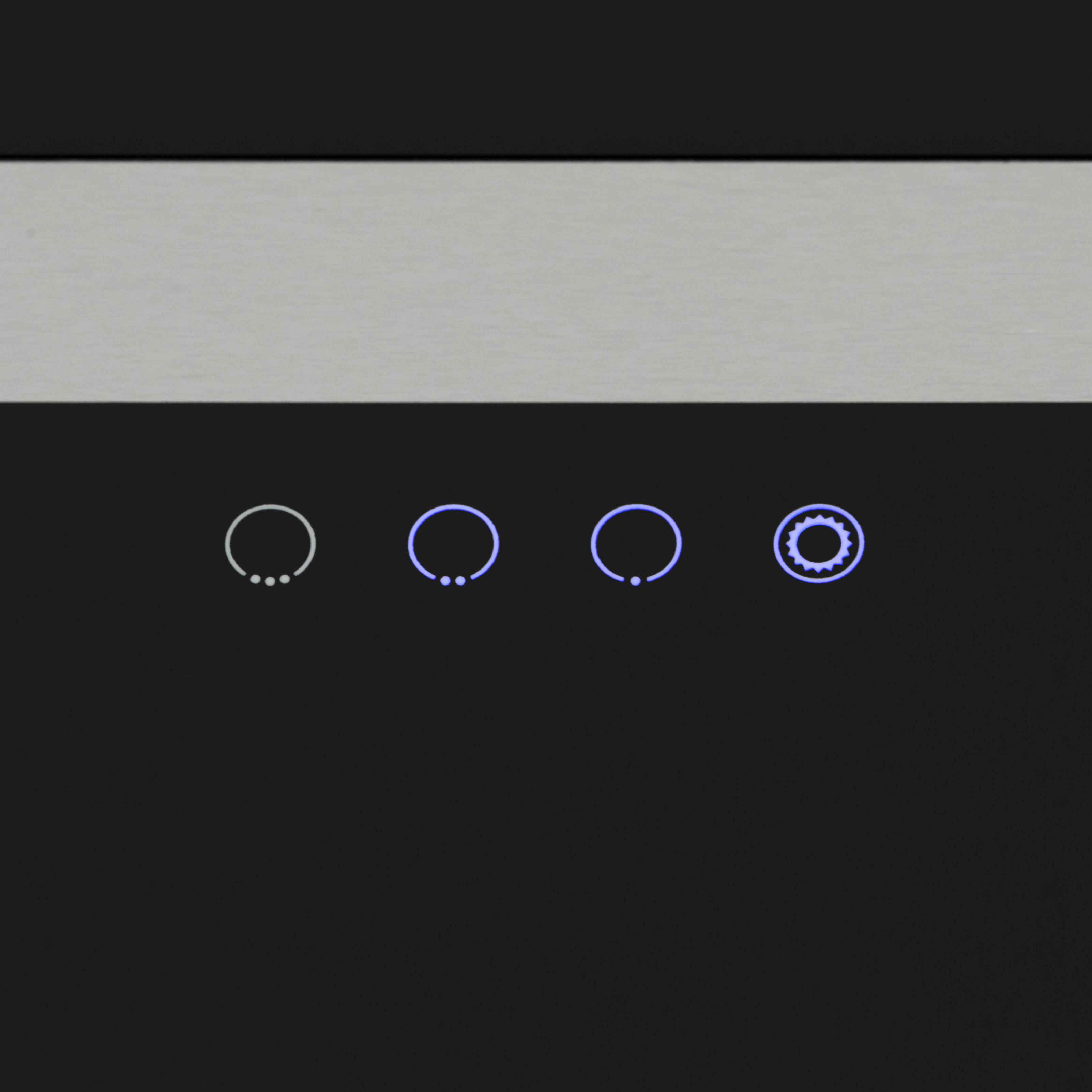 9238742 Вытяжка наклонная KRONA GABRIELE E 600 1 S черный/серебристый KRONA1 STDN-0118112 - Вид №8