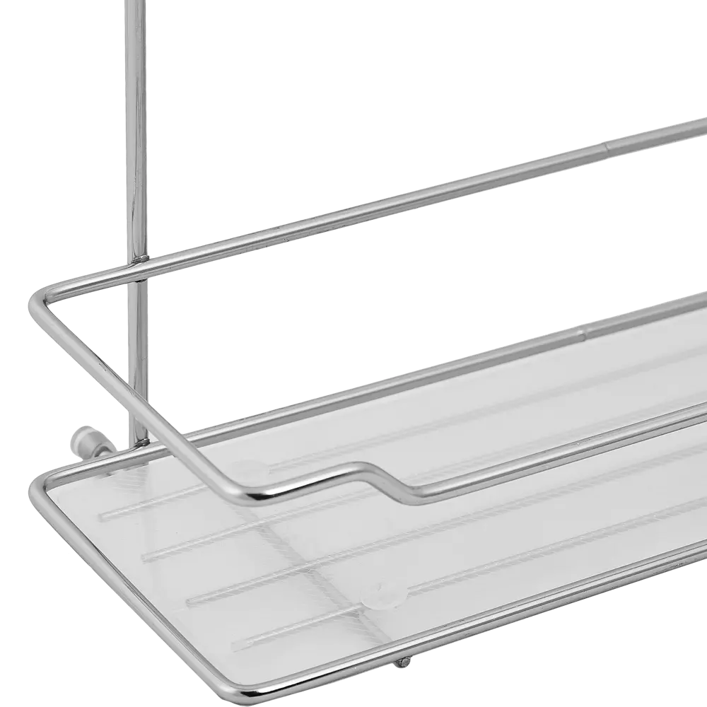 Полка для рейлинга Аквадекор Stick 30x12.5x29 см сталь цвет серый STLM-2019938 - Вид №2