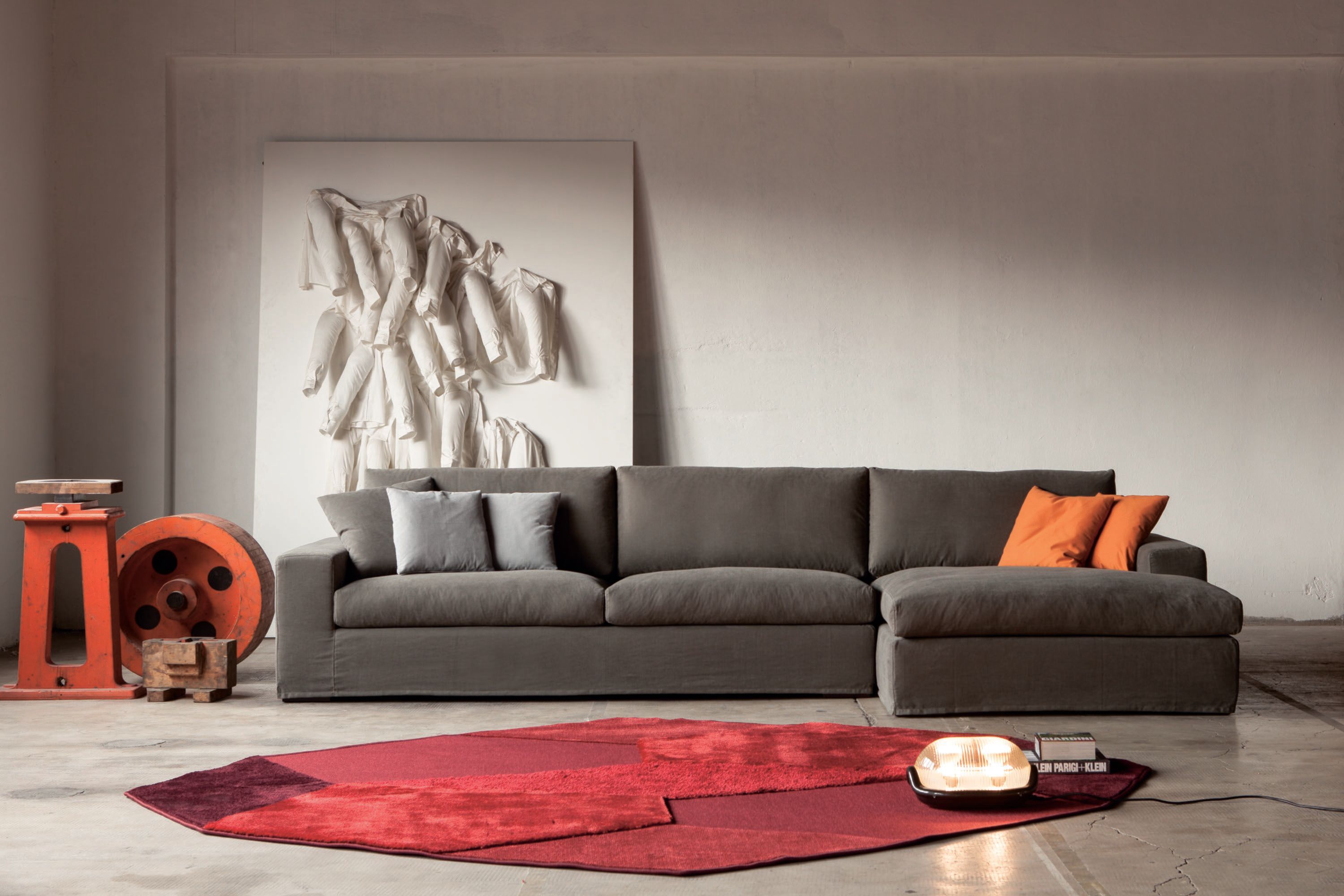 Съемный тканевый диван с полуостровом GRUPPO FOX день Фокса ARCH-00063053 - Вид №1