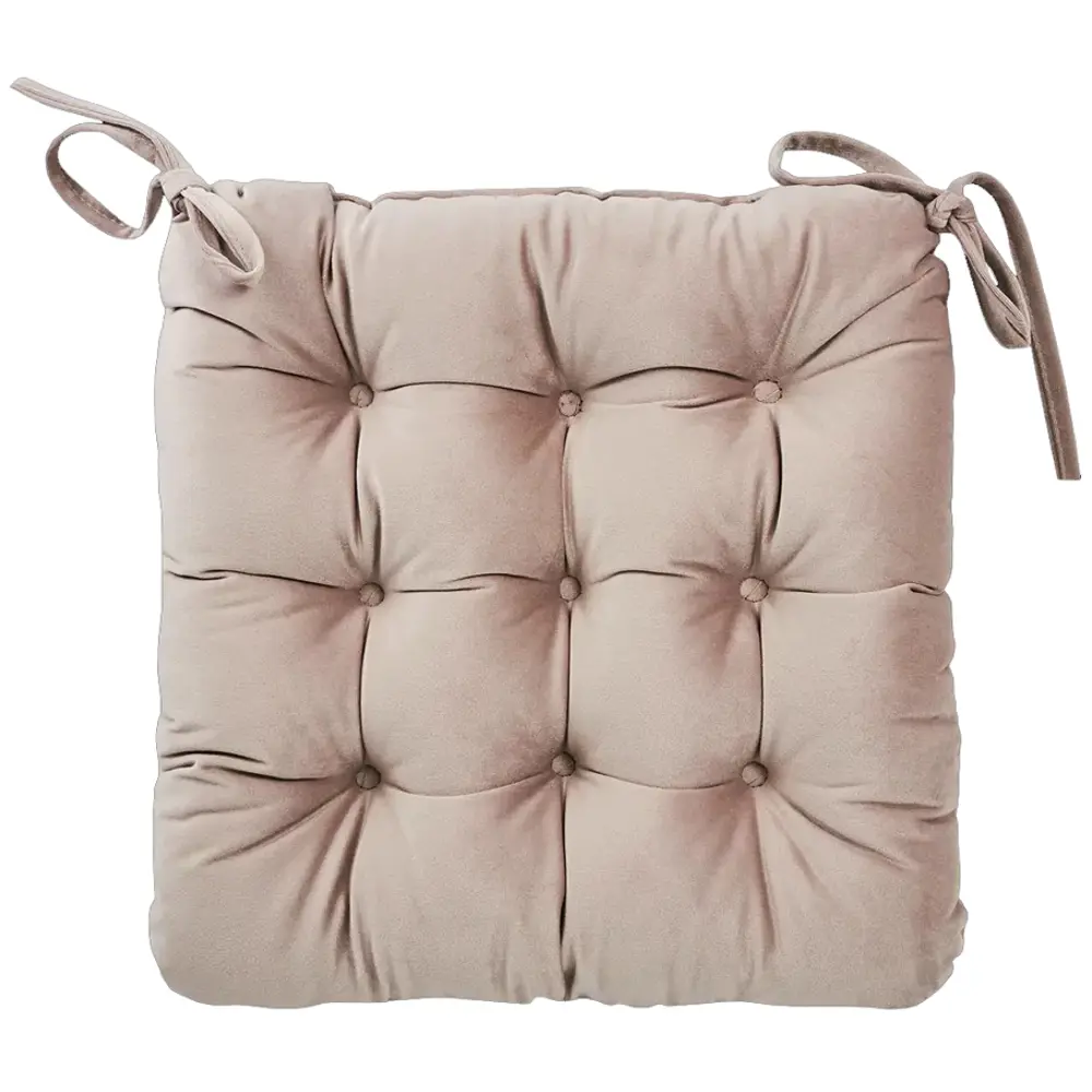 Подушка для стула Seasons Fossil 4 40x36 см цвет серо-розовый Отсутствует STLM-2067850