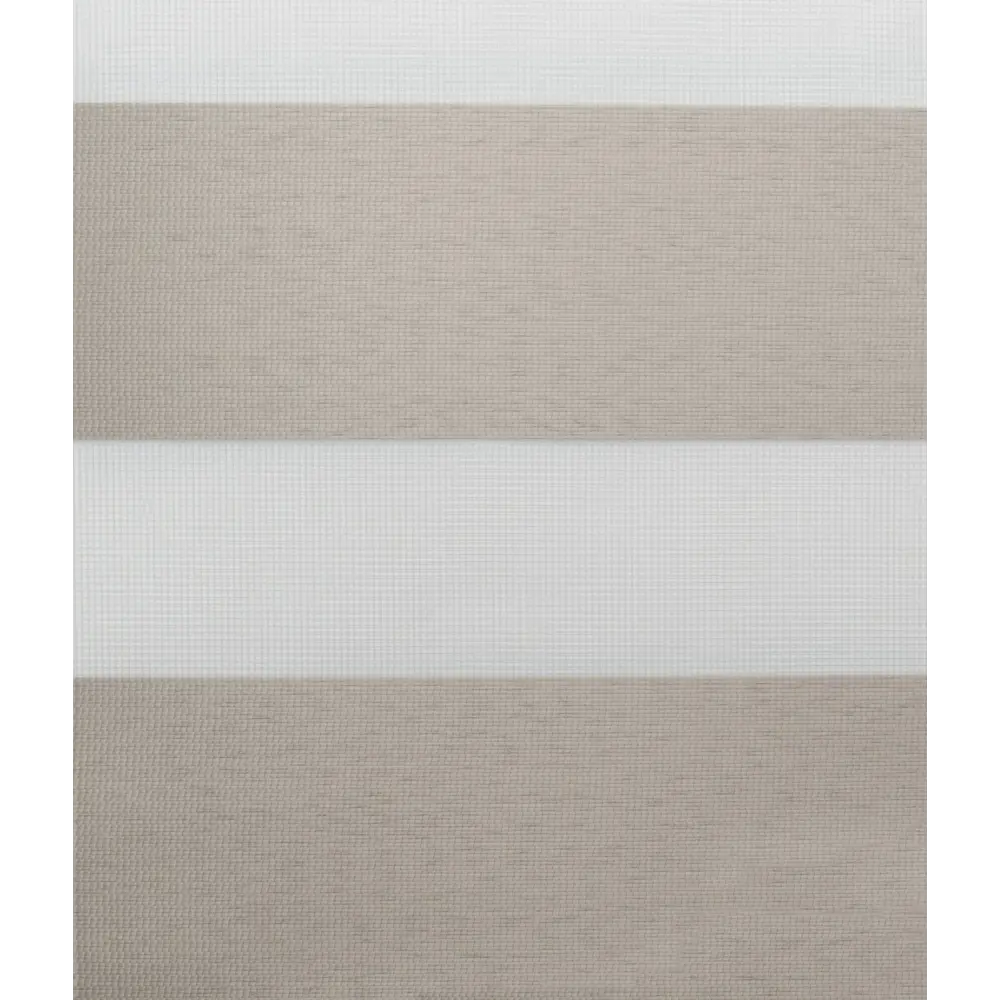 Штора рулонная день-ночь Madrid 60x160 см бежевая MIAMOZA Коллекция 2024г STLM-2147979 - Вид №2