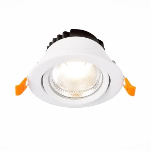 Светильник точечный светодиодный встраиваемый ALMA LIGHT ALD00160WH-4000K-LED.1x24W под отверстие 125 мм 8 м² нейтральный белый свет цвет белый