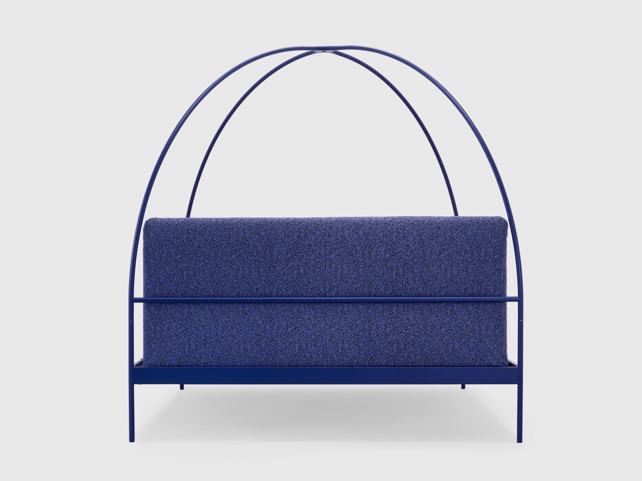 Двуспальная кровать из кованого железа с мягким изголовьем Lispi VOLTA ARCH-00075822 - Вид №9