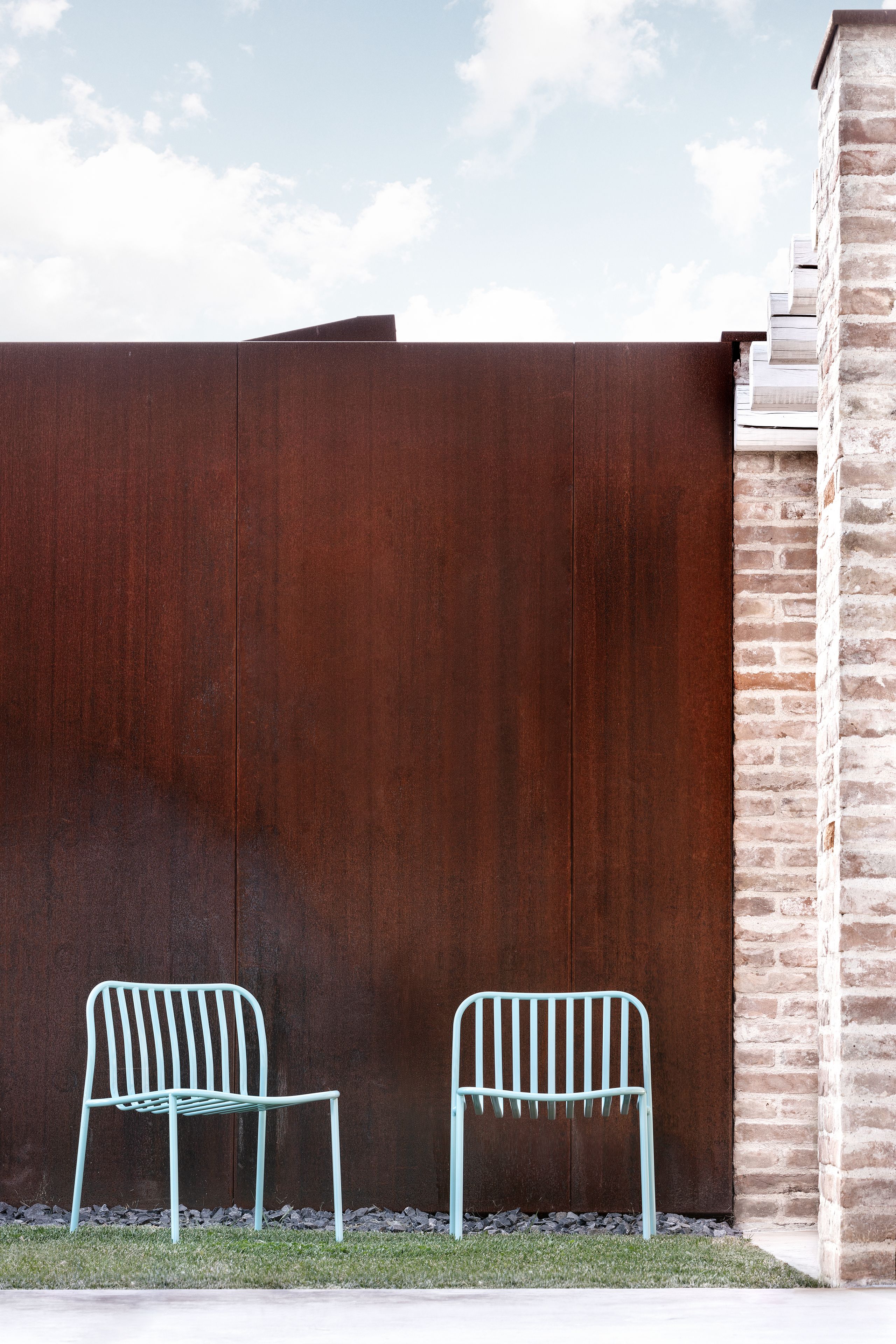 Металлический садовый стул TrabA' Metis ARCH-00045809 - Вид №3