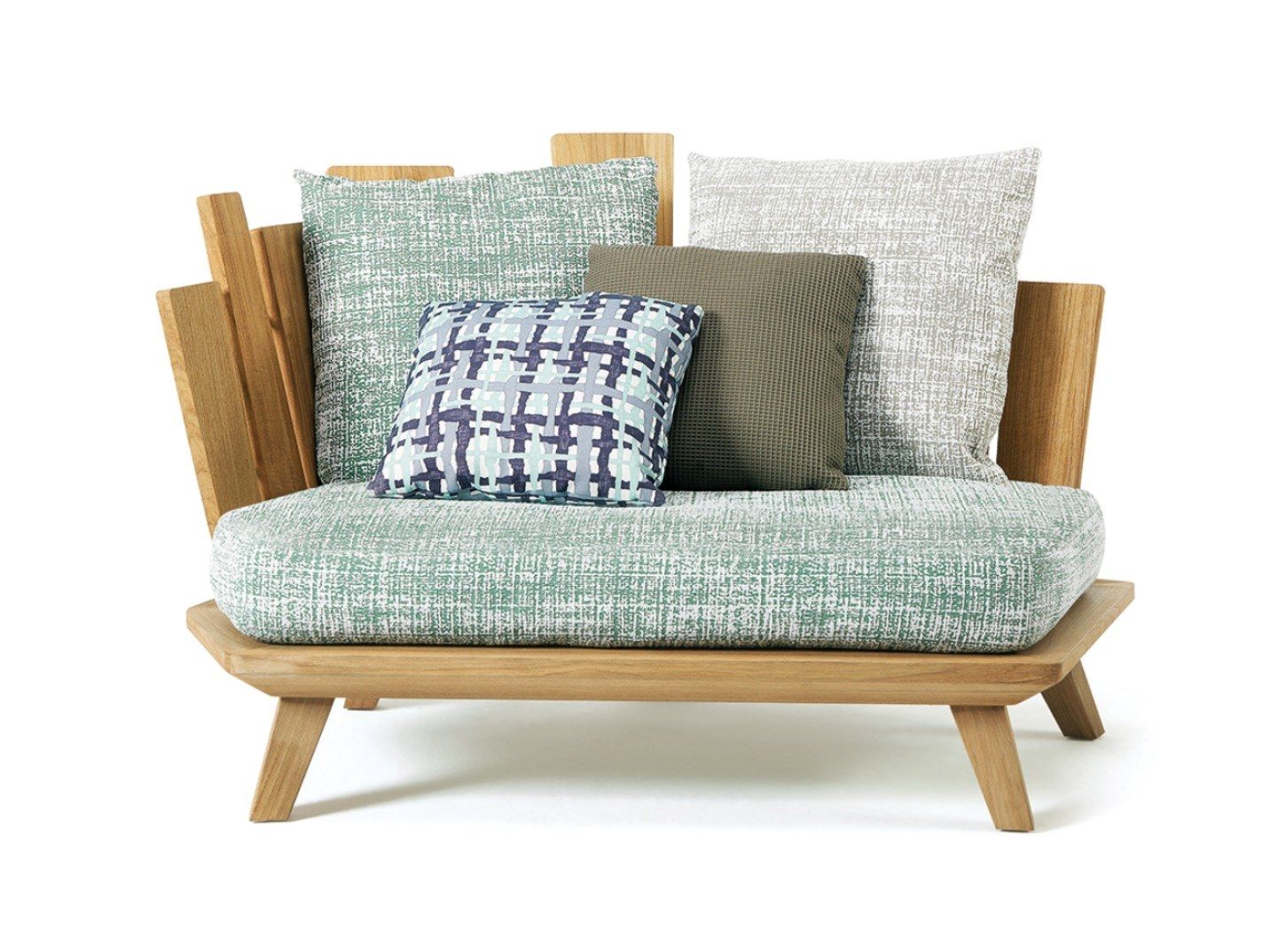 Садовое кресло из тикового дерева Ethimo Rafael ARCH-00099488 - Вид №8