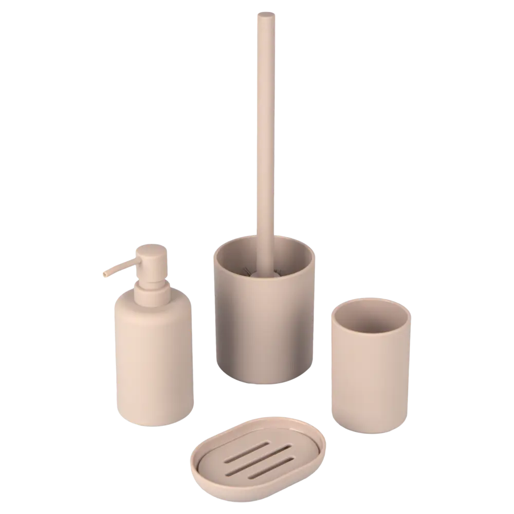 Дозатор для жидкого мыла SWENSA Swanny Fossil в серо-розовом цвете 89364714 STLM-1391584 - Вид №1