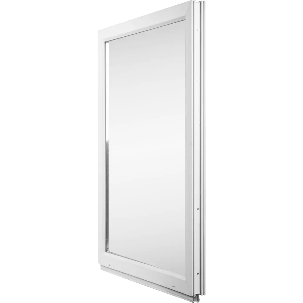 Окно пластиковое ПВХ Deceuninck глухое 1160x1000 мм (ВxШ) однокамерный стеклопакет белый/белый STLM-2060334 - Вид №3