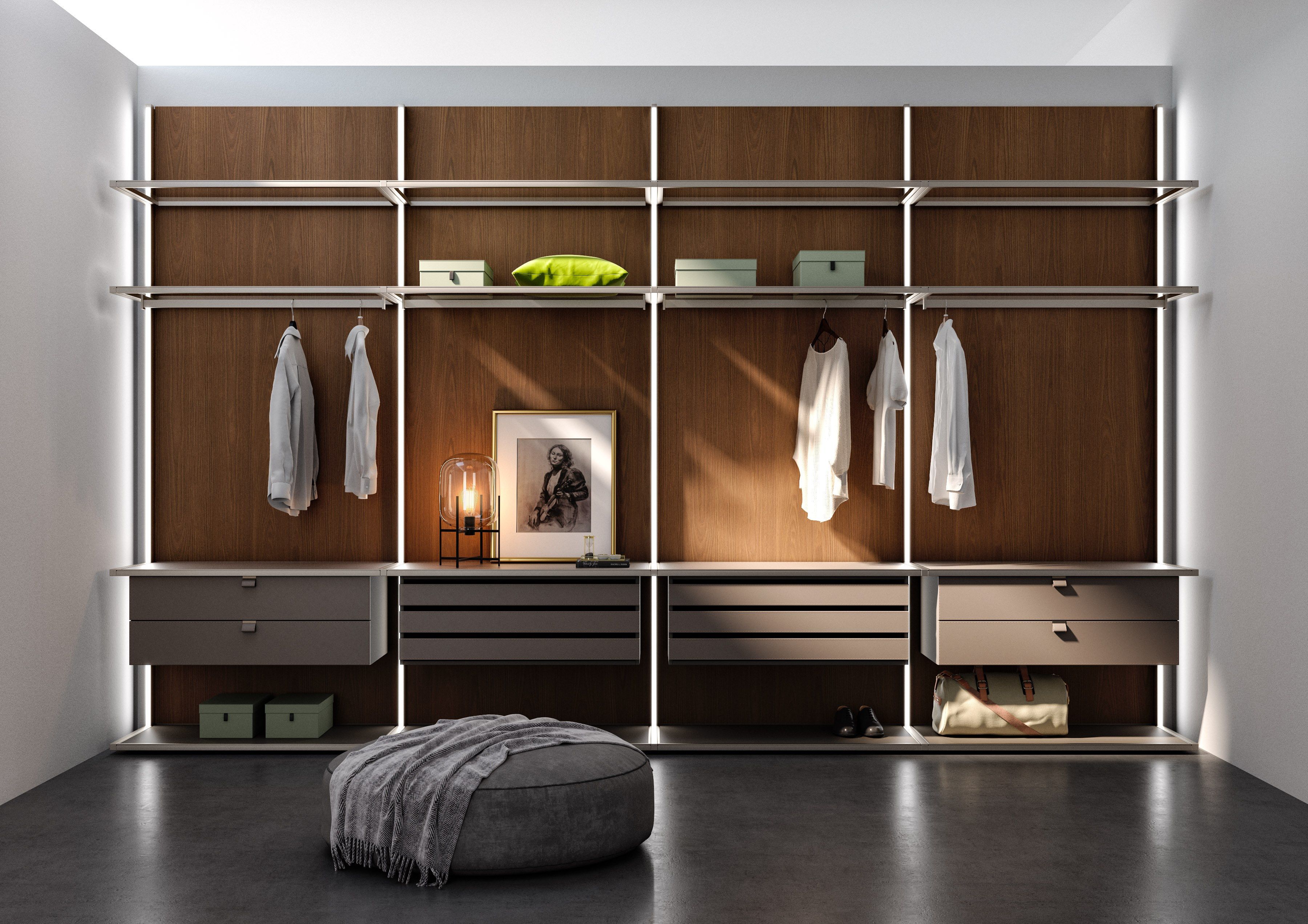 Деревянная гардеробная ALBED Re-View ARCH-00027380 - Вид №4