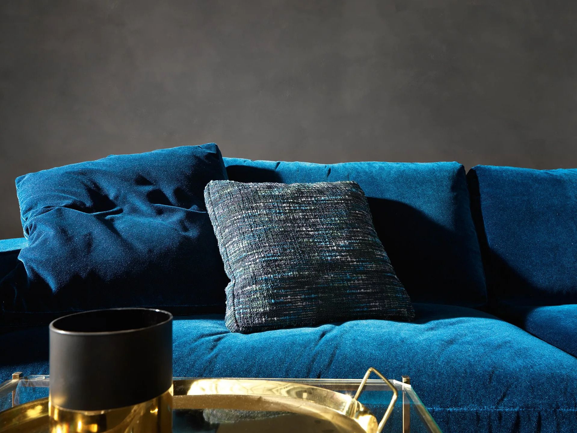 Бархатный диван VALENTINI Rafael New ARCH-00099785 - Вид №4